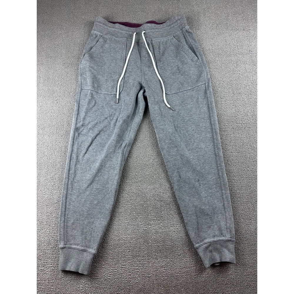 Brooks Brothers Jogger Pants Mens M Gray French Terry‎ Regular Fit Athleisure